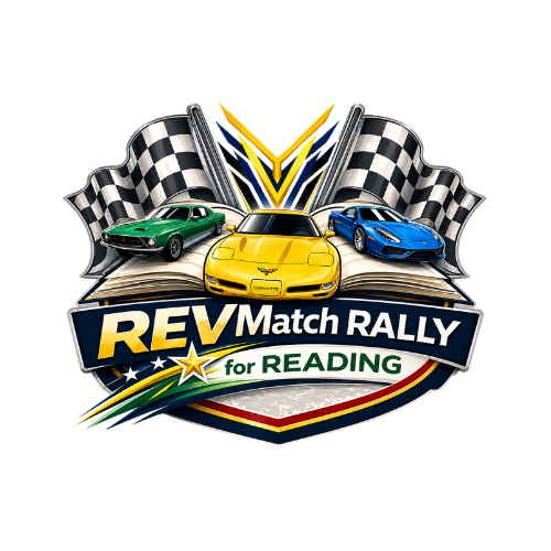 RevMatch Rally for Reading 2026 - logo